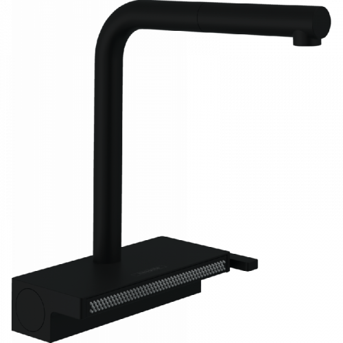 Смеситель для кухни Hansgrohe Aquno Select M81 73830670 Матовый черный