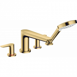 Смеситель Hansgrohe Talis E 71748990 для ванны, золото