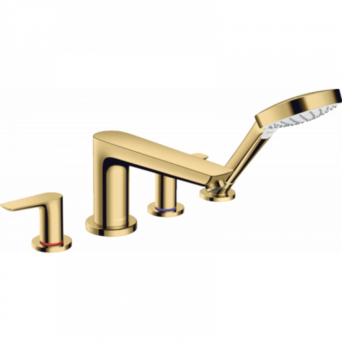 Смеситель Hansgrohe Talis E 71748990 для ванны, золото