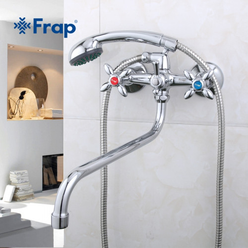Смеситель для ванны Frap F2227 хром