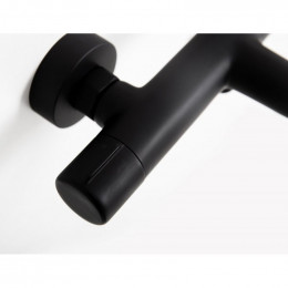 Смеситель для ванны BelBagno Uno UNO-VASM-NERO черный матовый