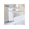 Смеситель для раковины Frap F1041 белый/хром