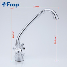 Смеситель для кухни Frap F4124 хром