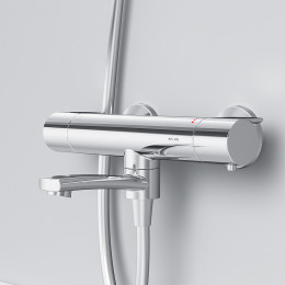 Смеситель для ванны Am.Pm X-Joy F85A50000 с термостатом хром