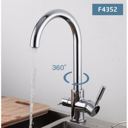 Смеситель для кухни Frap F4352 хром