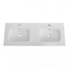 Cezares Тумба с раковиной Eco Cer-N 120-1 R bianco lucido CZR-8095-120-R ручки сатиновое золото