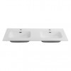 Cezares Тумба с раковиной Eco Cer-N 120-1 R bianco lucido CZR-8095-120-R ручки сатиновое золото