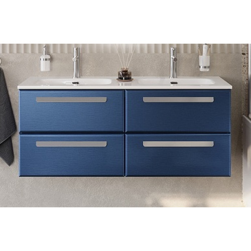 Cezares Тумба с раковиной Eco Cer-N 120 с 4 ящиками sapfiro CZR-8095-120-2 ручки серые