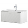 Cezares Тумба с раковиной Idra 100 55804 bianco opaco раковина 50264