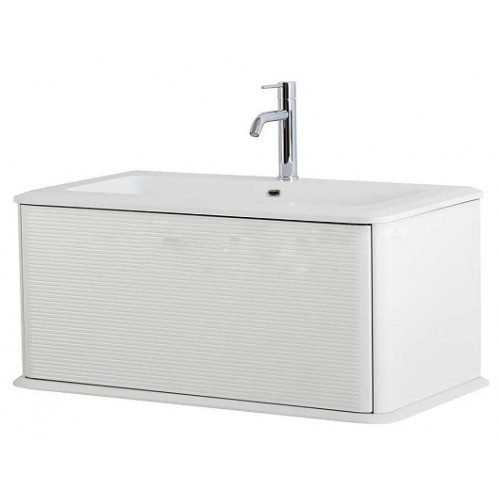 Cezares Тумба с раковиной Idra 100 55804 bianco opaco раковина 50264