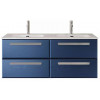 Cezares Тумба с раковиной Eco Cer-N 120 с 4 ящиками sapfiro CZR-8073-120-2 ручки серые