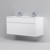 Am.Pm Тумба с раковиной Inspire 2.0 120 белый матовый