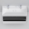Am.Pm Тумба с раковиной Inspire 2.0 120 белый матовый