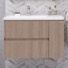 Grossman Тумба с раковиной Юнит 80 подвесная кадена вуд