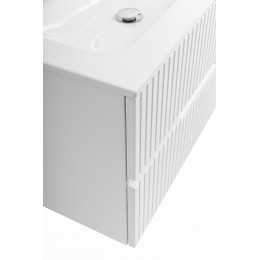 Cezares Тумба с раковиной Duet-N 80 подвесная bianco opaco CZR-8073-80