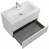 Cezares Тумба с раковиной Duet-N 80 подвесная bianco opaco CZR-8073-80