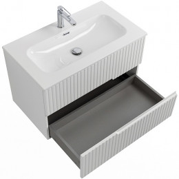 Cezares Тумба с раковиной Duet-N 80 подвесная bianco opaco CZR-8073-80