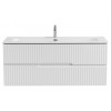 Cezares Тумба с раковиной Duet-N 120 подвесная CZR-8073-120 Bianco Opaco