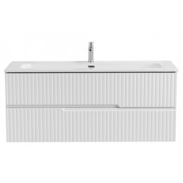 Cezares Тумба с раковиной Duet-N 120 подвесная CZR-8073-120 Bianco Opaco