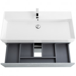 BelBagno Тумба с раковиной Molveno-46 80 подвесная beton