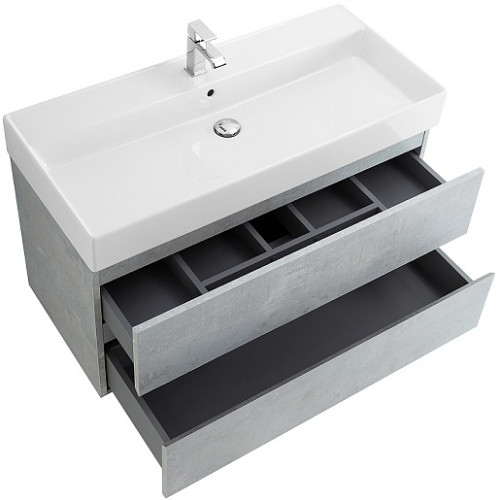 BelBagno Тумба с раковиной Molveno-46 80 подвесная beton