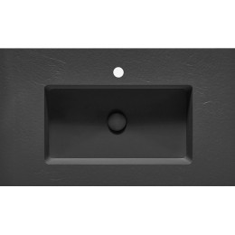 Cezares Тумба и каркас с раковиной Cadro 100 Nero