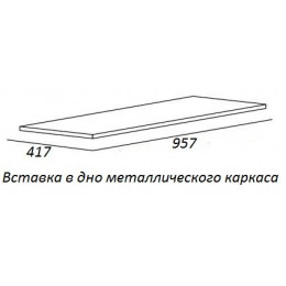 Cezares Тумба и каркас с раковиной Cadro 100 Nero