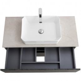 BelBagno Тумба с раковиной Molveno-46 100 подвесная ossido столешница KEP-100-MCO
