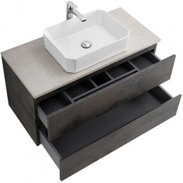 BelBagno Тумба с раковиной Molveno-46 100 подвесная ossido столешница KEP-100-MCO