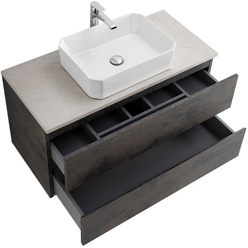 BelBagno Тумба с раковиной Molveno-46 100 подвесная ossido столешница KEP-100-MCO
