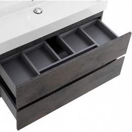 BelBagno Тумба с раковиной Molveno-46 80 подвесная ossido