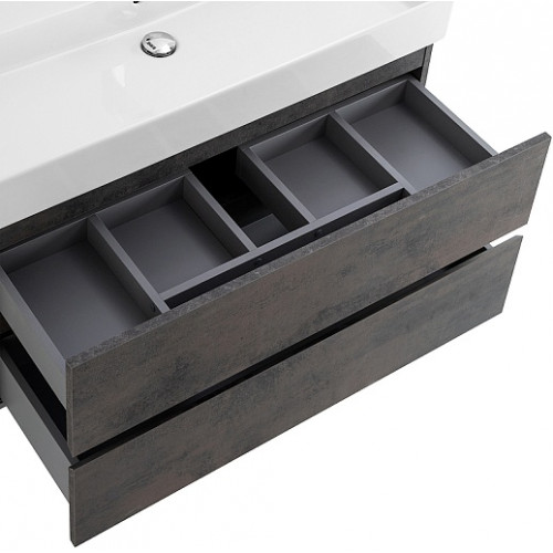 BelBagno Тумба с раковиной Molveno-46 80 подвесная ossido