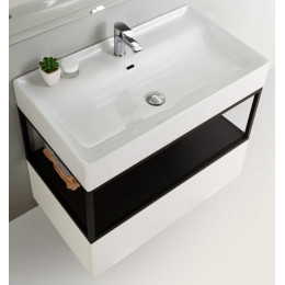 Cezares Тумба и каркас с раковиной Cadro 100 Bianco