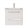 Cezares Тумба с раковиной Eco Cer-N 60 bianco lucido CZR-8095-60 ручки сатин