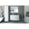 Cezares Тумба с раковиной Vague 104 R bianco lucido