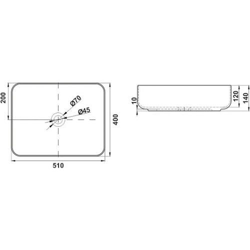 Brevita Тумба с раковиной Dakota 80 дуб галифакс олово/черный кварц
