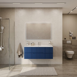 Cezares Тумба с раковиной Duet-N 120 подвесная CZR-8073-120 sapfiro