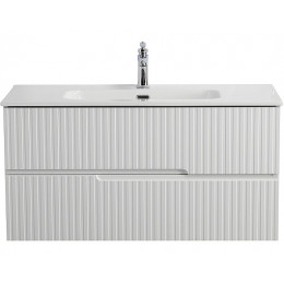 Cezares Тумба с раковиной Duet 100 подвесная CZR-8095-100 bianco lucido