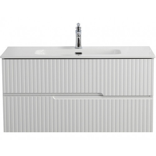Cezares Тумба с раковиной Duet 100 подвесная CZR-8095-100 bianco lucido