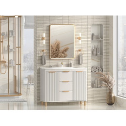 Brevita Тумба с раковиной Risacca Crema 100 серая