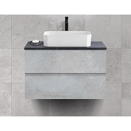 Cezares Тумба с раковиной Molveno-46 80 подвесная beton столешница KEP-80-MNO