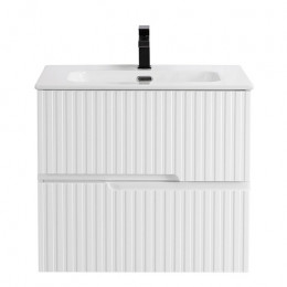 Cezares Тумба с раковиной Duet 70 подвесная CZR-8095-70 bianco lucido