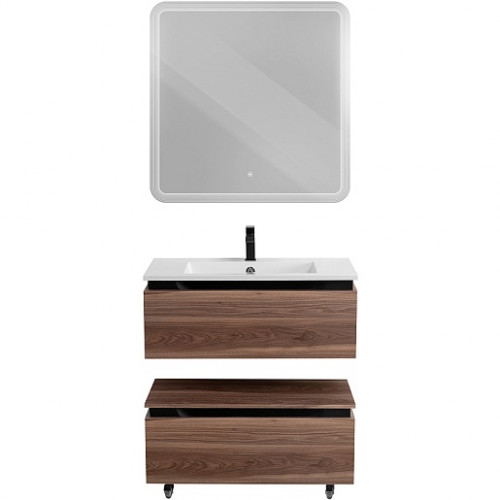 Cezares Тумба Slider 80 дымчатый орех