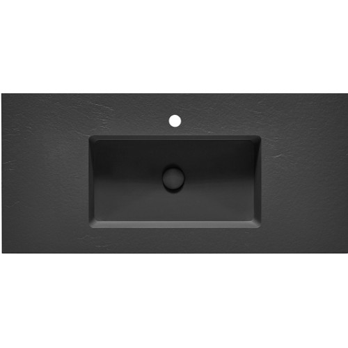 Cezares Тумба и каркас с раковиной Cadro 120 Nero
