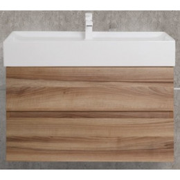 Cezares Тумба с раковиной MOLVENO 46-80 Noce Nature