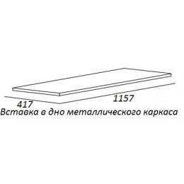 Cezares Тумба и каркас с раковиной Cadro 120 Bianco