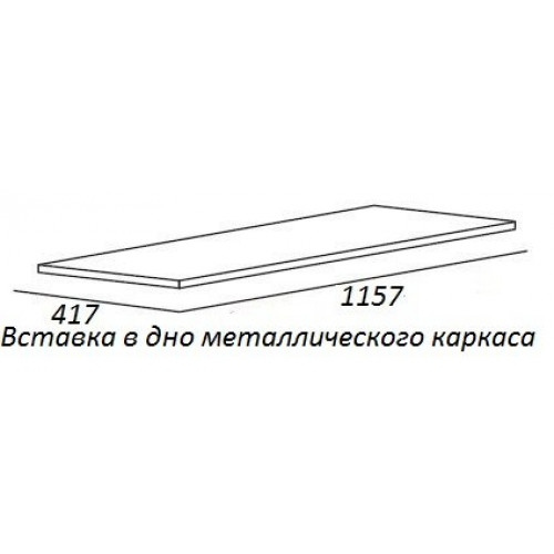 Cezares Тумба и каркас с раковиной Cadro 120 Bianco