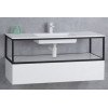 Cezares Тумба и каркас с раковиной Cadro 120 Bianco