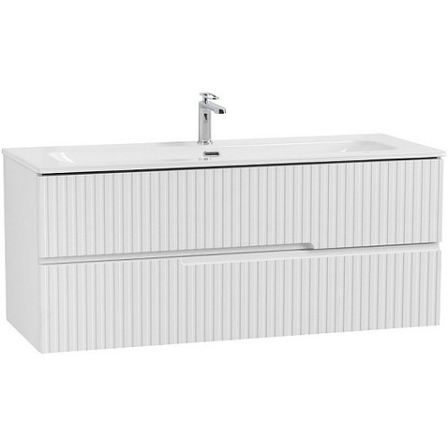 Cezares Тумба с раковиной Duet-N 120 подвесная CZR-8073-120 ясень белый софт