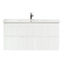 Cezares Тумба с раковиной Duet-N 120 подвесная CZR-8095-120 Bianco Opaco